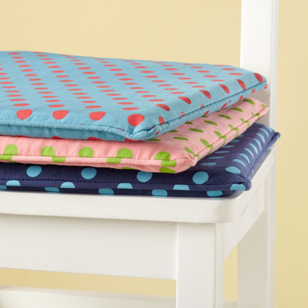 Storage Chair Cushions (Dots)